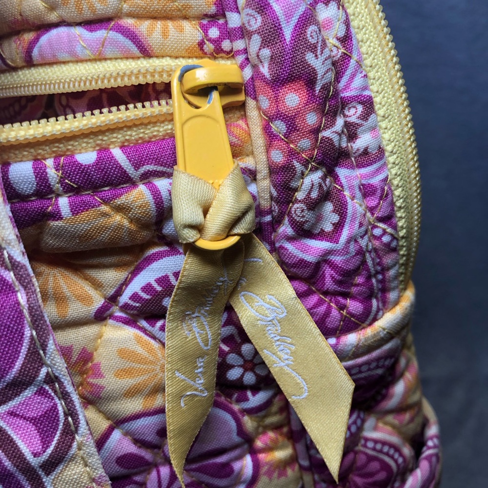 VERA BRADLEY BALI GOLD SMALL BACKPACK, PREOWNED CONDITION - Picture 16 of 16